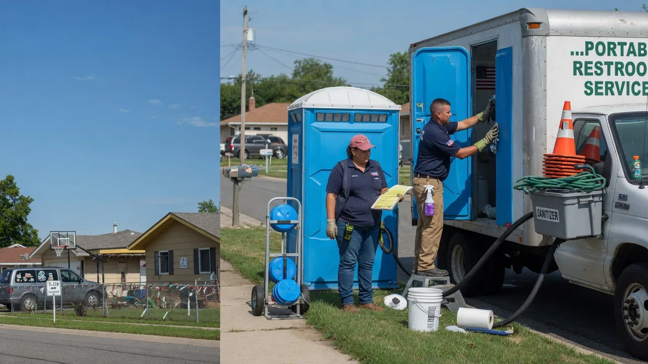 Portable Toilet Rental in Oriska, ND near me